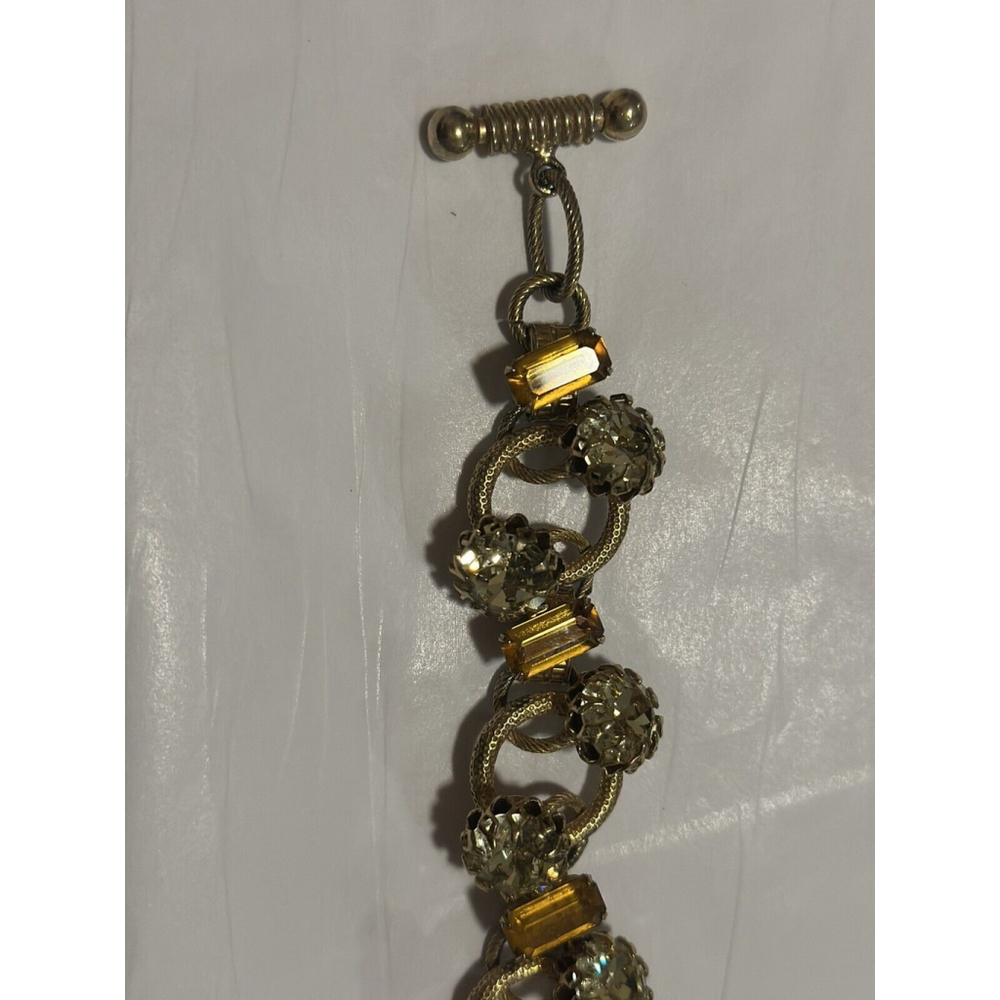 Vintage 1960s Henkel & Grosse for Christian Dior Toggle Bracelet - Picture 4 of 12
